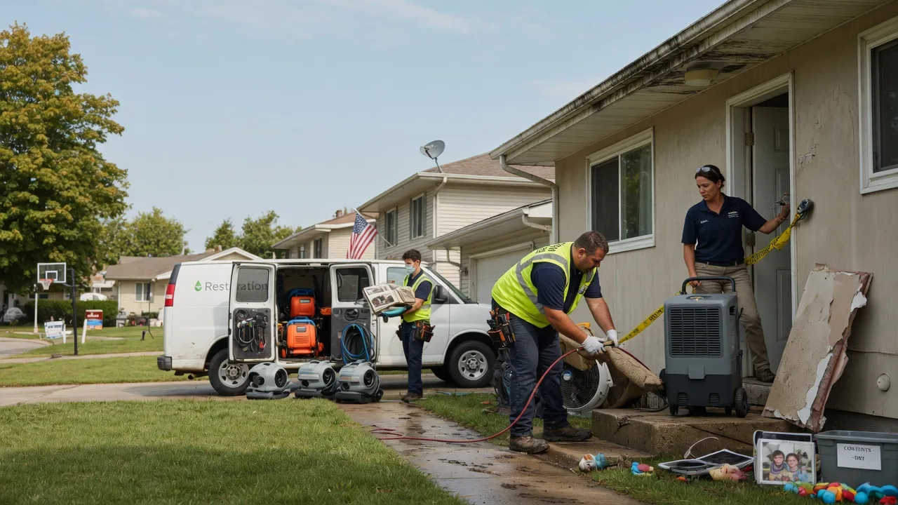 Water Damage Restoration in New Bethlehem, PA near me